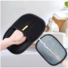 Gant nettoyeur de poils d'animaux